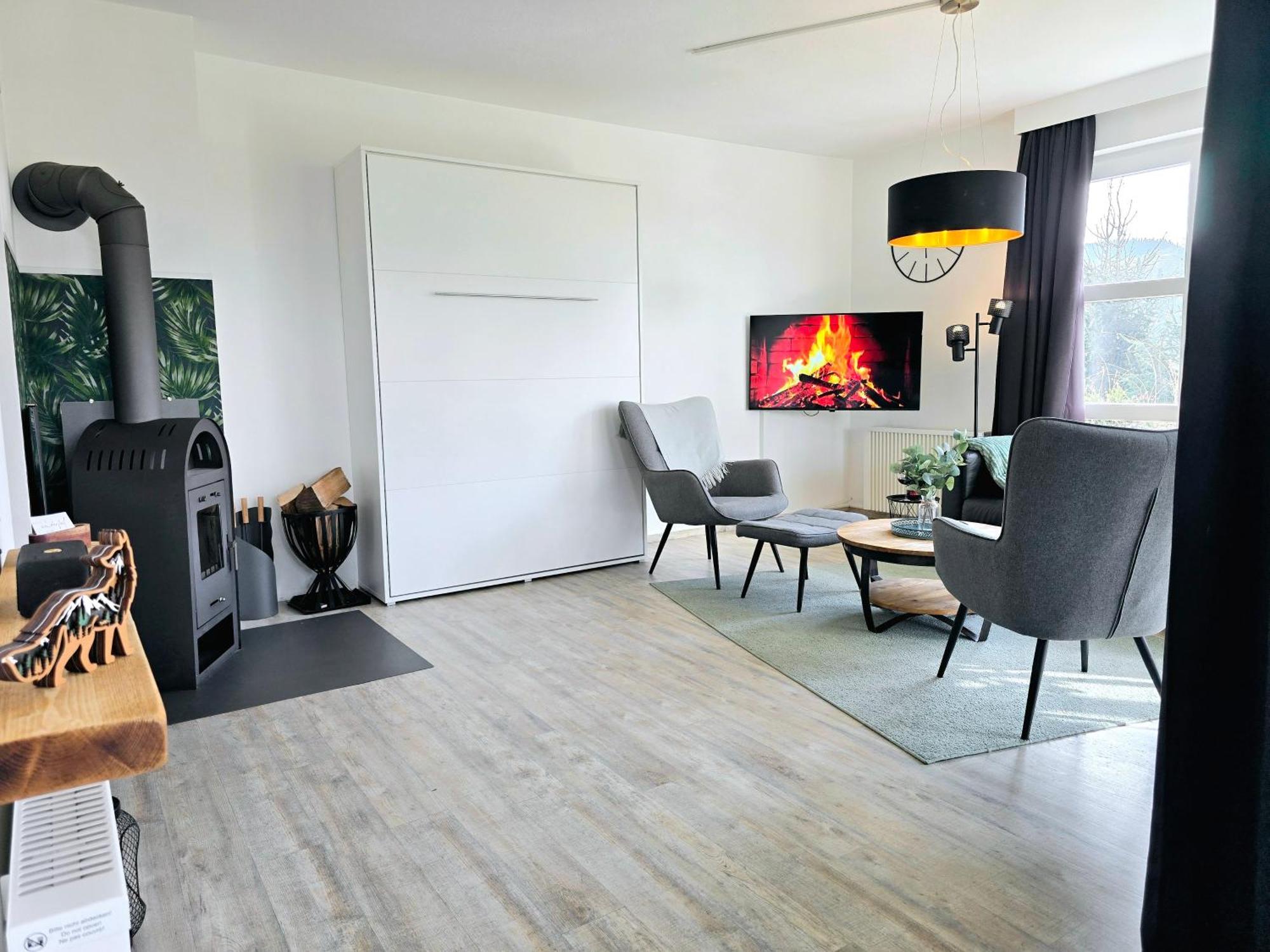 Ferienwohnung Fuchsbau Mit Kamin & Terrasse & Hunde Winterberg Zewnętrze zdjęcie