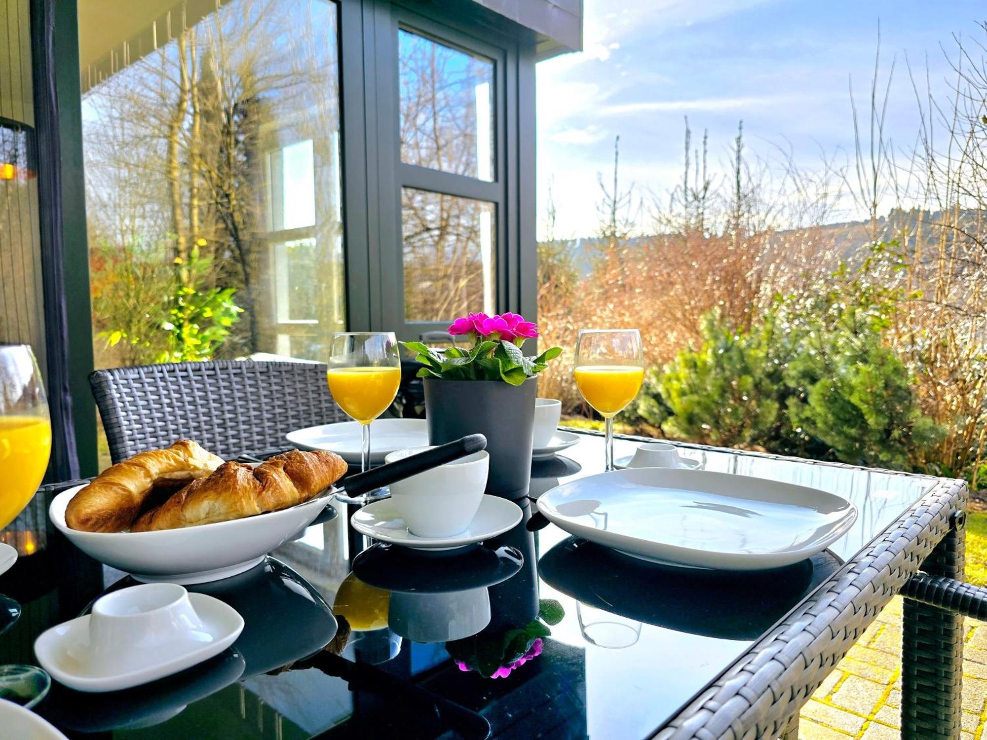 Ferienwohnung Fuchsbau Mit Kamin & Terrasse & Hunde Winterberg Zewnętrze zdjęcie