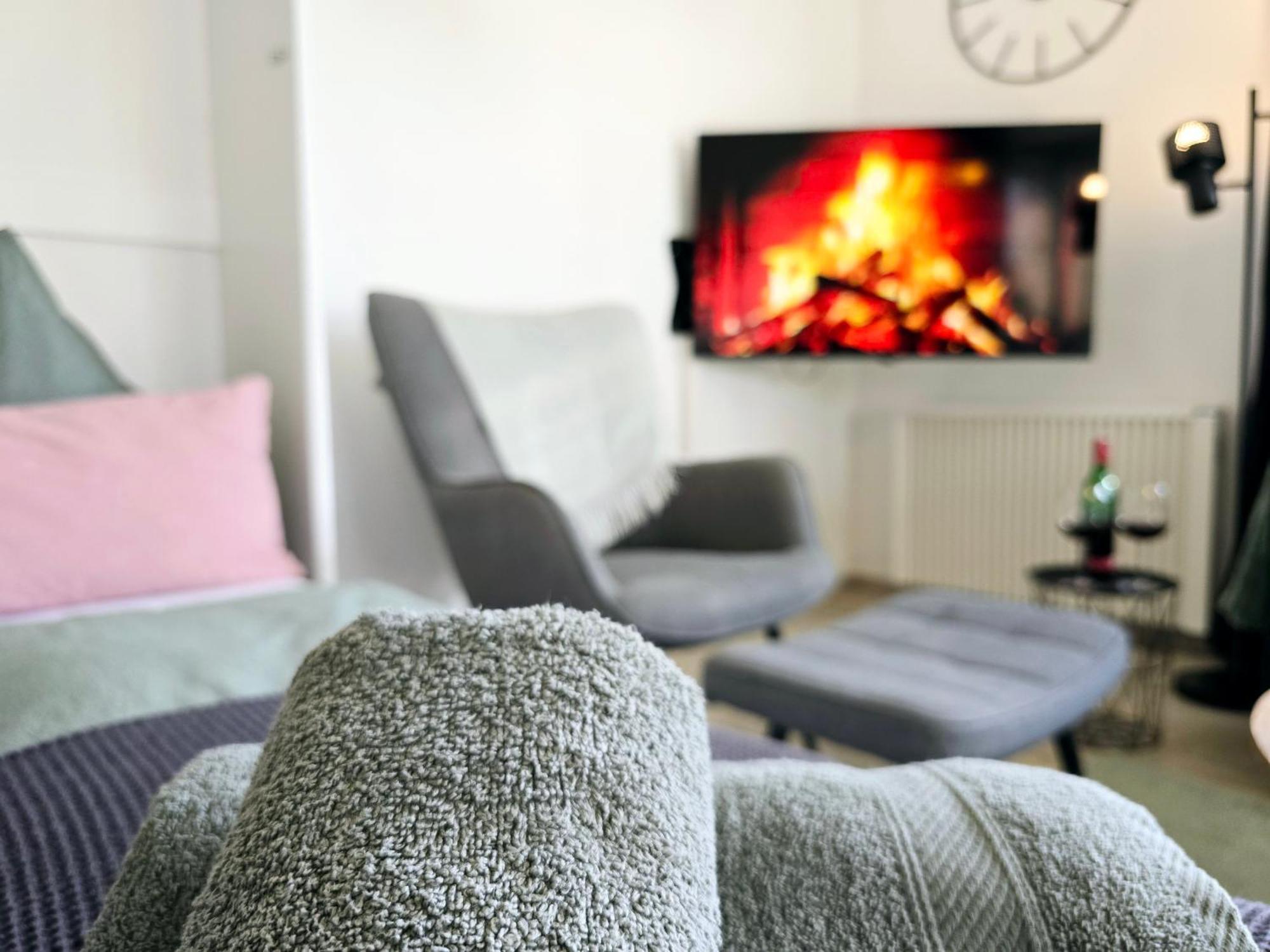 Ferienwohnung Fuchsbau Mit Kamin & Terrasse & Hunde Winterberg Zewnętrze zdjęcie